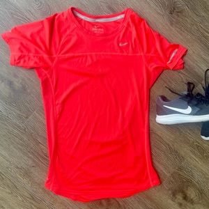 COPY - Women’s Nike Running DriFit Bright Orange Shirt